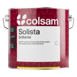 SMALTO SINTETICO BRILLANTE 'SOLISTA' Lt. 0,750 Grigio scuro