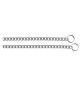 COLLARE PER CANE A STRANGOLO 'CHROME' 'CS1730' - cm 64