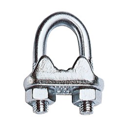 BL MORSETTO P/FUNE ACCIAIO D 6 MM 5 PZ*