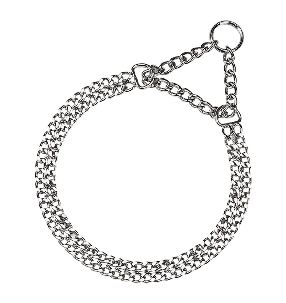 COLLARE PER CANE SEMI STRANGOLO 'CHROME' 'CSS5572'- cm 44 / 52