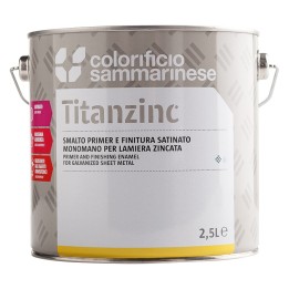 SMALTO SINTETICO RIEMPITIVO 'TITANZINC' Lt. 0,750 Verde