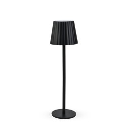 LAMPADA LED RICARICABILE DA TAVOLO AURORA NERO