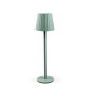 LAMPADA LED RICARICABILE DA TAVOLO AURORA VERDE