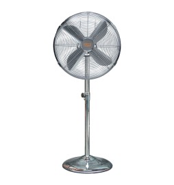 VENTILATORE DA PAVIMENTO 'CHROME' 90 W - Ø 50 cm / altezza massima 150 cm