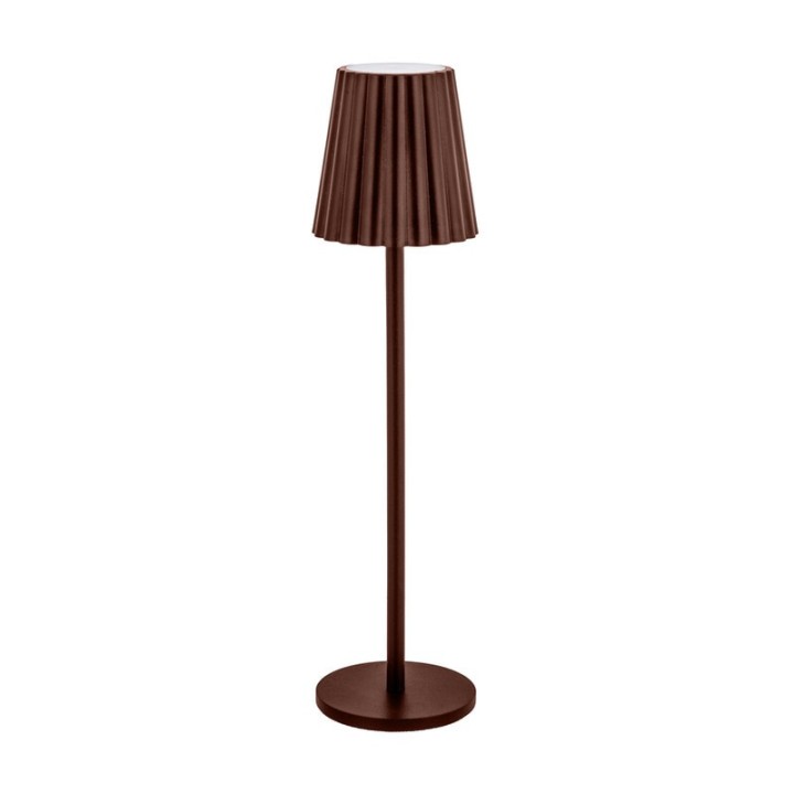 LAMPADA LED RICARICABILE DA TAVOLO MINU RUGGINE