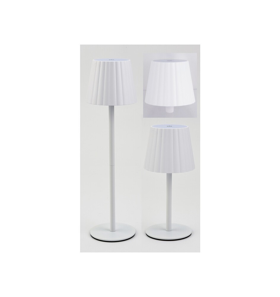 LAMPADA LED RICARICABILE 3 IN 1 ALBA BIANCO