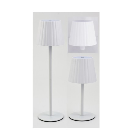 LAMPADA LED RICARICABILE 3 IN 1 ALBA BIANCO