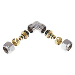 RACCORDO A STRINGERE CURVO DOPPIO 'ART. 533 / 543' 'art.533' - 16 x 16
