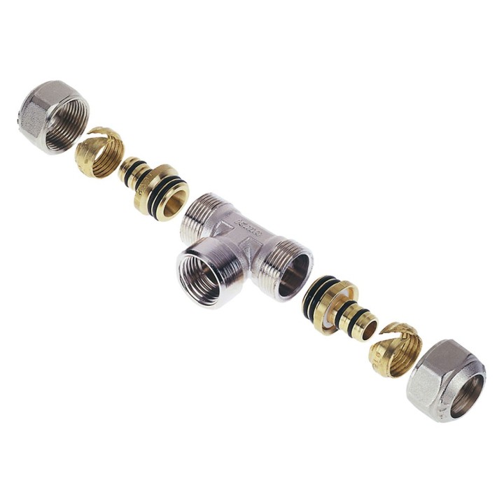 RACCORDO A STRINGERE A 'T' FEMMINA 'ART. 538 / 548' 'art.548' - 20 x 3/4 x 20