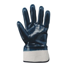 GUANTI PALMO E DORSO RICOPERTO IN NITRILE BLU