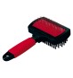 SPAZZOLA CARDATRICE COMBINATA 'GRO' cm 17 x 10,5 x h.5