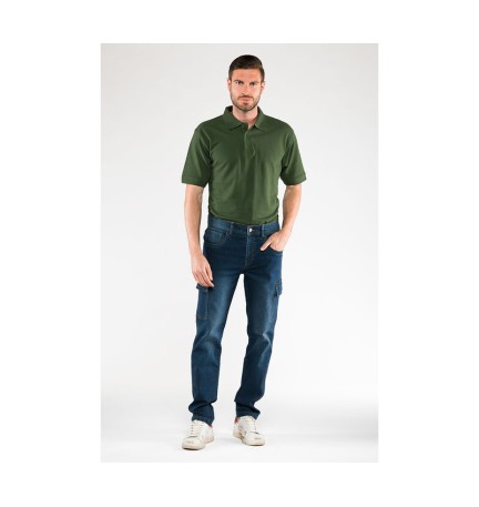 JEANS RODEO MULTITASCHE BLU TG. M