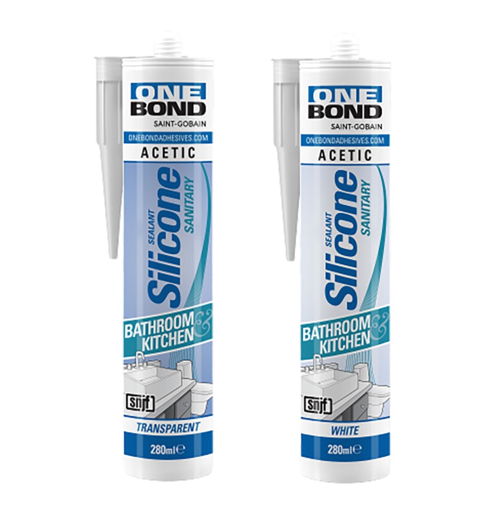 SILICONE ACETICO PER SANITARI trasparente ml 280