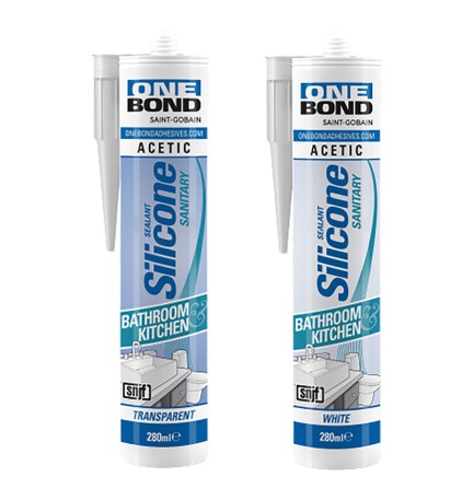 SILICONE ACETICO PER SANITARI trasparente ml 280