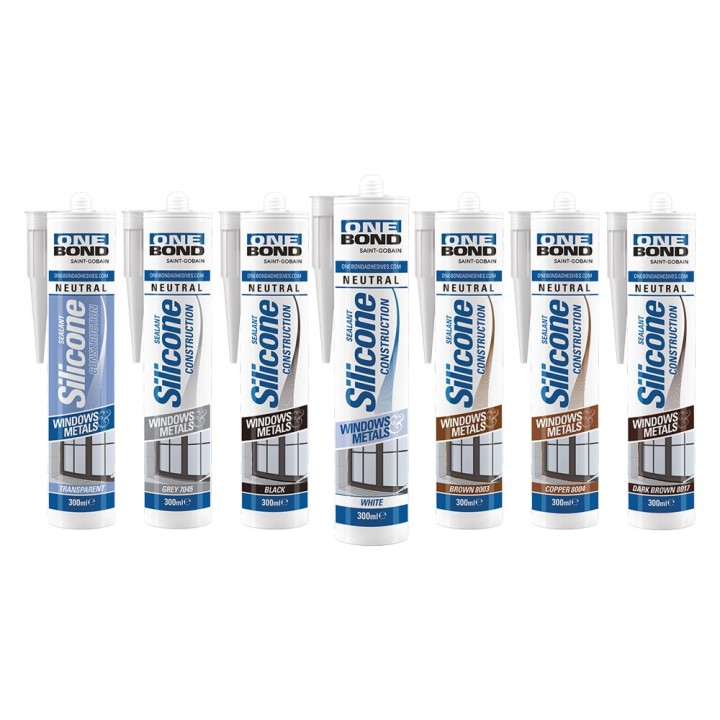 SILICONE NEUTRO 'CONSTRUCTION' trasparente ml 300