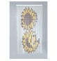 C TENDA A PIASTRINE 125XH240 CM DIS.GIRASOLE