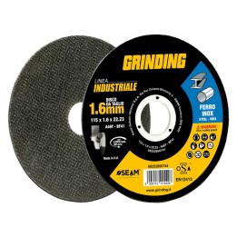 MOLA ABRASIVA PER INOX/FERRO 'GRINDING LINEA INDUSTRIALE' ø 115 x 1,6