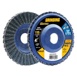 DISCO LAMELLARE PER ACCIAIO INOX 'GRINDING LINEA INDUSTRIALE' ø 115 gr. 80