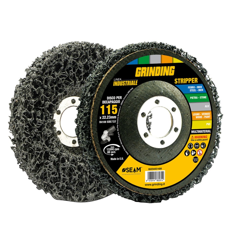 DISCO PULITURA IN NYLON MULTIMATERIALI 'GRINDING LINEA INDUSTRIALE' ø 115