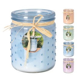 CANDELA ALLA CITRONELLA cm 10 x 12