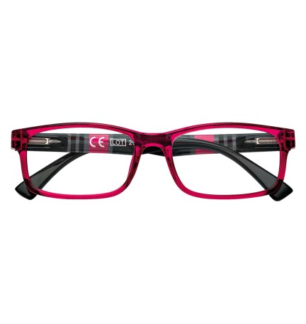 OCCHIALI PER LETTURA 'B25-RED' + 2,00