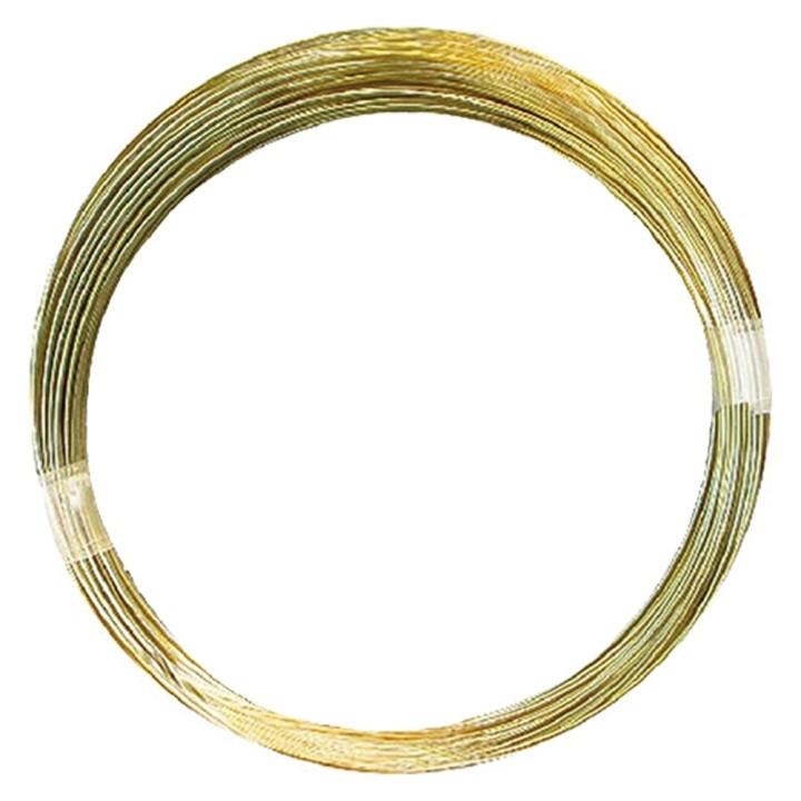 MATASSINA FILO OTTONE COTTO mm 0,80 - mt. 12 - gr. 50