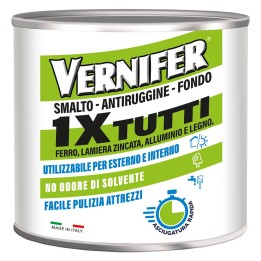 VERNICE ANTIRUGGINE ACRILICA 'VERNIFER 1 X TUTTI' Ml. 500 - grafite antichizzato (4609)