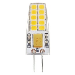 LAMPADA A LED IN SILICONE 'G4' L.FREDD.6500K 2,2 W 230 lumen (25W)