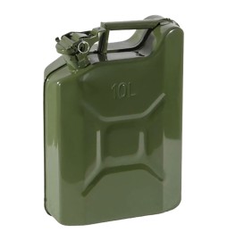 TANICA IN METALLO Lt. 10 - cm. 29 x 12,5 x 40