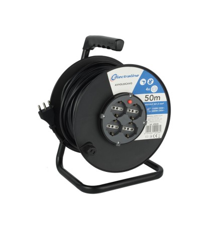AVVOLGICAVO 50 M SEZ 3X1,5 4BIP SCH+PROT 49028