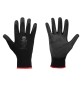 GUANTI POLIESTERE/POLIURETANO 'SPECIAL HOB POL-01' Tg. 10 - colore nero