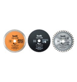 SET LAME PER MINI SEGA CIRCOLARE set 5 pezzi