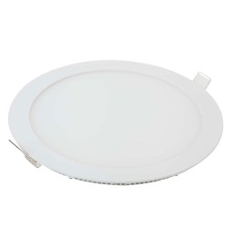PANNELLO LED AD INCASSO TONDO 12W - Ø foro cm 15,5 / 6500K