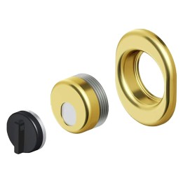 DEFENDER MAGNETICO PER SERRATURE 'MRM 29' pvd ottone lucido
