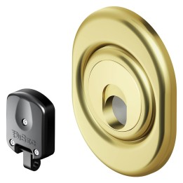 DEFENDER MAGNETICO PER SERRATURE ATRA 'MAG 3G 3M' acciaio croma satinato
