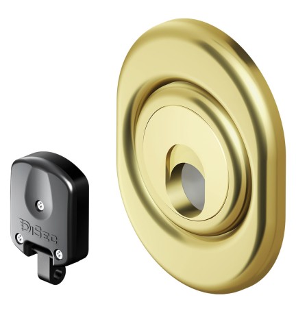 DEFENDER MAGNETICO PER SERRATURE ATRA 'MAG 3G 3M' acciaio croma satinato