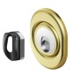 DEFENDER MAGNETICO PER SERRATURE ATRA 'MR 503F' inox ottone lucido