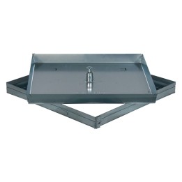 SIGILLO PORTAPAVIMENTO 'LEGGERO' cm 23 x 23 - luce cm 19 x 19