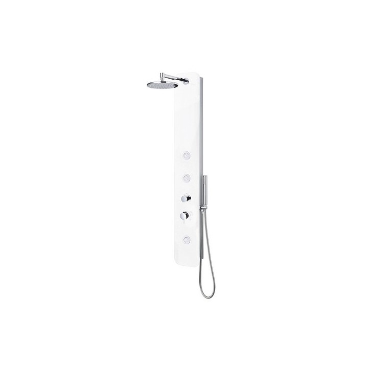 PANNELLO DOCCIA MULTIFUNZIONE MOD. BALI Bianco lucido