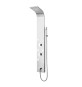 PANNELLO DOCCIA MULTIFUNZIONE MOD. CAYMAN Acciaio inox lucidato