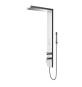 PANNELLO DOCCIA MULTIFUNZIONE MOD. MELEDA Acciaio inox lucidato