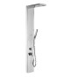 PANNELLO DOCCIA MULTIFUNZIONE MOD. BROADWAY Acciaio inox lucidato