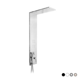 PANNELLO DOCCIA MULTIFUNZIONE MOD. TREND Inox Lucido