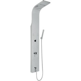 PANNELLO DOCCIA MULTIFUNZIONE MOD. VITTORIA CON LED Acciaio inox lucidato
