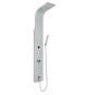 PANNELLO DOCCIA MULTIFUNZIONE MOD. VITTORIA CON LED Acciaio inox lucidato