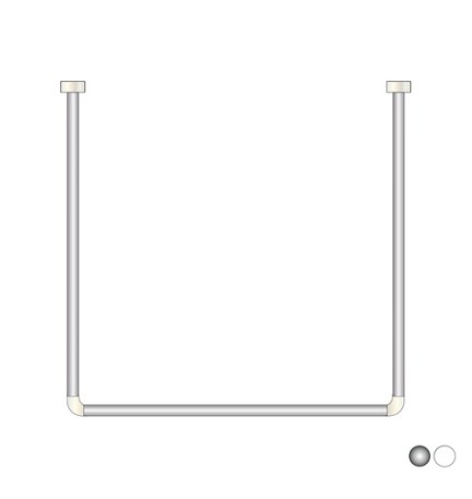 BASTONE UNIVERSALE REGGITENDA Bianco