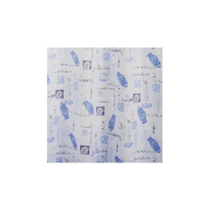 TENDA PER DOCCIA 1 LATO CM. 120 X 200 Mod. Acquarello -