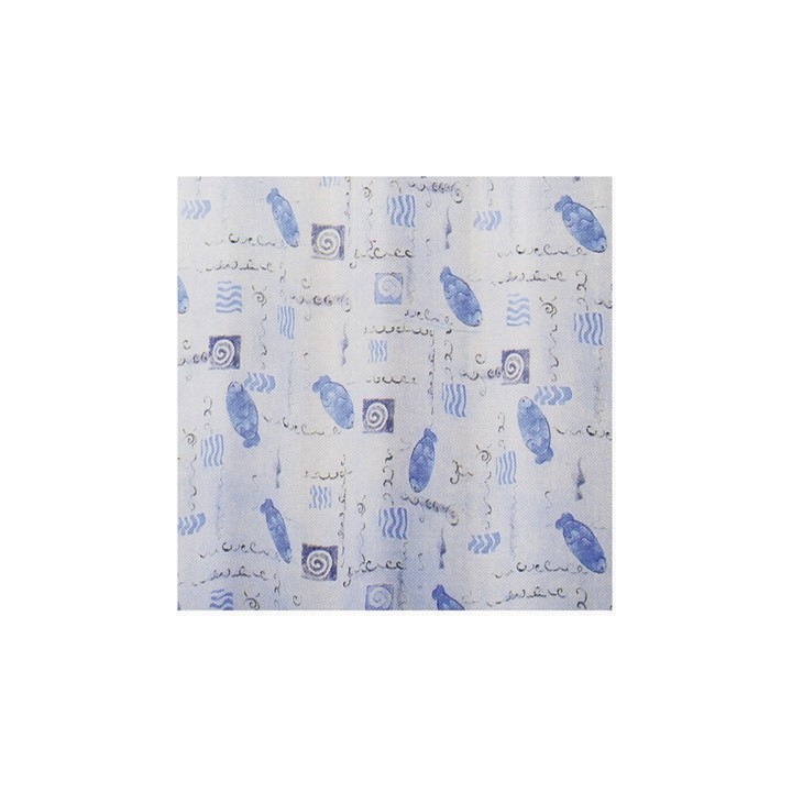 TENDA PER DOCCIA 2 LATI CM. 180 X 200 Mod. Acquarello -