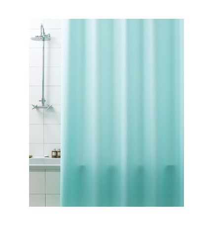 TENDA PER DOCCIA 2 LATI CM. 180 X 200 Mod. Verde Acqua -