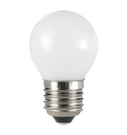 LAMPADA LED A FILAMENTO PER DECORAZIONI 'SFERETTA' luce mista (bianca / verde / blu / gialla / rossa)